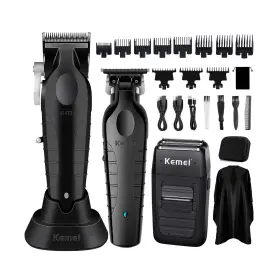 1102 Kemei 2299 2296 Professional Hair Clipper Trimmer Beard Shaver Set For... Fast Ship