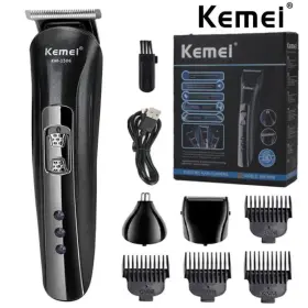 Km-1506 Kemei Shaver Electric Trimmer Rechargeable Hair Beard Razor Cordless Men