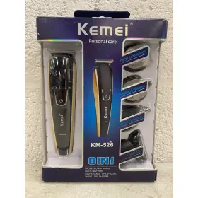 Km-526 Kemei Rechargeable Electric Hair Clipper Washable Nose Beard Body Trimmer
