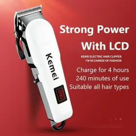 Km-809a Kemei Cordless Hair Clippers Shavers Beard Trimmer Professional Barber Clipper