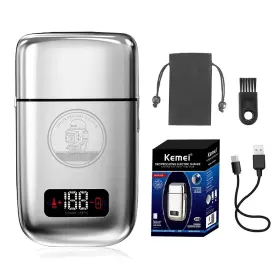Km-tx3 Kemei Electric Razors For Men Professional Cordless All Metal Razor