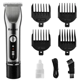 Km-v310 Kemei Mens Hair Clippers Professional Barber Cordless Clipper Usb Recharge