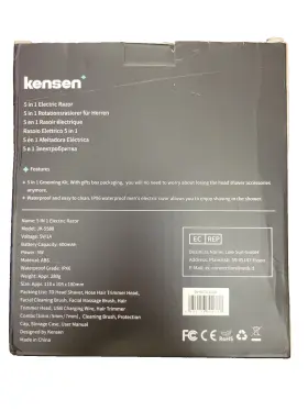 05-kgtj11-001 Kensen Series S8 7 Head Shaver 5 In 1 Electric Razor New -damaged Box #2 05-kgtj11-001 Kensen Series S8 7 Head Shaver 5 In 1 Electric Razor New -damaged Box #2