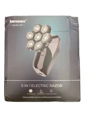 05-kgtj11-001 Kensen Series S8 7 Head Shaver 5 In 1 Electric Razor New -damaged Box 05-kgtj11-001 Kensen Series S8 7 Head Shaver 5 In 1 Electric Razor New -damaged Box