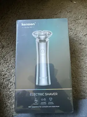 05-ktxd31 Kensen Electric Razor For Men Rechargeable Mens Rotary Shaver Cordless Wat