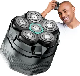 Jk-1368 Kensen Head Shavers For Bald Men - 6d Cordless Electric Razor Waterproof