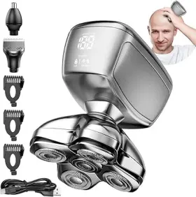 Kgtj42 Kensen 5d Head Shavers For Bald Men - 6 In 1 Upgraded Magnetic Electric Razor F Kgtj42 Kensen 5d Head Shavers For Bald Men - 6 In 1 Upgraded Magnetic Electric Razor F
