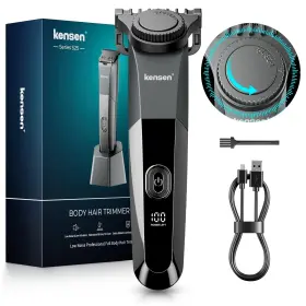 Ks-rfcd-9085 Kensen Adjustable Beard Trimmer For Men Precision Ceramic Blades Waterproof R Ks-rfcd-9085 Kensen Adjustable Beard Trimmer For Men Precision Ceramic Blades Waterproof R