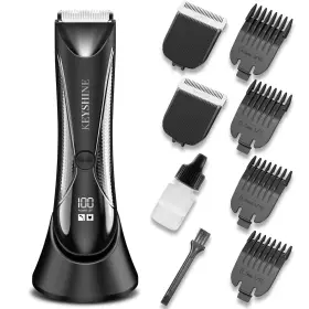 Ke001 Keyshine 2 In 1 Groin Hair Trimmer Body Groomer For Men - Ball Shaver With Different