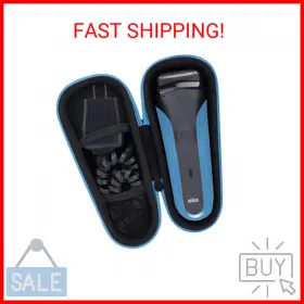 340s-4 Khanka 744110997361 Hard Travel Case Replacement For Braun Series 3/5 5018s 3010 3050