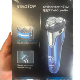 He-s2 Kingtop Smart Shaver New Sealed