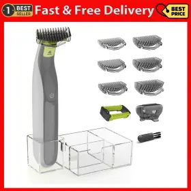 Kioncare 445015824808 Guards Kit Plus For Philips Norelco Oneblade With 1 6mm Guide Combs 6 Sizes