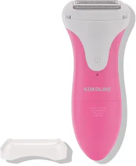 2024071102 Kokoline Womens Electric Razor Wet And Dry Shaver For Legs Bikini Underarms Pink