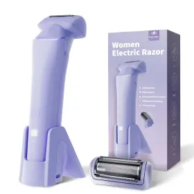 Xtmqpp-25-12 Krofaue Electric Shaver For Women - Cordless Waterproof Bikini Trimmer Leg Arm Un