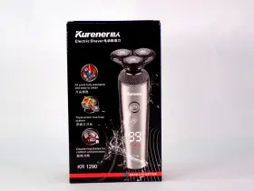 Kr1290 Kurener Electric Razor For Men Shaver Rechargeable Wet/dry