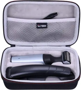 L Ltgem 313033630640 Eva Hard Case For Philips Norelco Bodygroom Series 3500 Bg5025/49