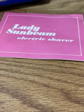 Ls4d Lady Sunbeam Women Handheld Twin Removable Head Vintage Electric Shaver #2