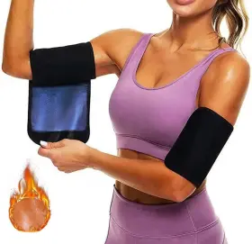 Lancsdom 712236784608 Arm Trimmers For Women And Men Sauna Sweat Trainer Adjustable Sha