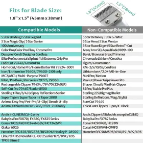 Lavest 788478057312 10 Professional Hair Clipper Guards Cutting Guides Fits For Most 10pcs #2