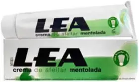 Lea 8410737000105 Mentolada Mentholated Shaving Cream With Cooling Menthol For Use Wiht A