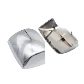 6819-04e Leavan Chrome Hood Mirror Covers Fit For Kenworth T680 Peterbilt 579/587 Passenger