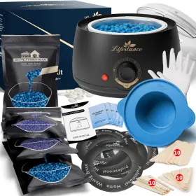 L1-premium Lifestance Complete Home Waxing Kit L1 Hard Wax Warmer For Hair Removal Bra L1-premium Lifestance Complete Home Waxing Kit L1 Hard Wax Warmer For Hair Removal Bra