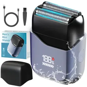 Pa388 Lobinh Electric Razor For Men Foil Shavers Pocket Shaver Face 100% Water
