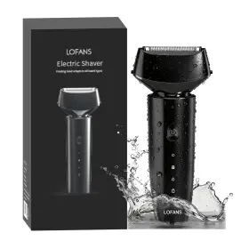 Lofans 768857450590 Electric Razor For Men With Floating Dual Blade Head Rechargeable Wet And Dry