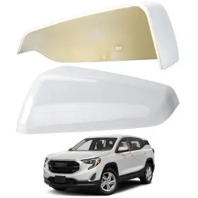 Loiyllen Mc-15-3-l-bai Driver Side Mirror Cover Replacement For Left White