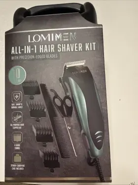 Lomimen 680079021931 All-in -1 Hair Shaver Kit