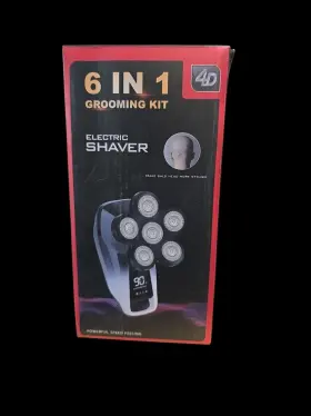 Lk-6320 Lovcoyo New 6-in-1 Rotary Electric Shaver Rechareable 8-head Grooming Kit Lk-6320 Lovcoyo New 6-in-1 Rotary Electric Shaver Rechareable 8-head Grooming Kit