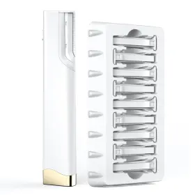 Lovsheme 769283663271 Dermaplane Razor For Women Face With 10 Replacement Blades 3 Adjustable Spee