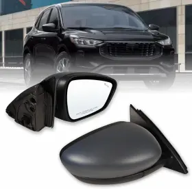 17682 Lqito 17683 Right Passenger Side Mirror Fits 2020-2025 Standard Can Be Diy Paintable