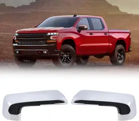 84468910 Lqito Left And Right Side Mirror Cap Cover Trim Compatible Chrome