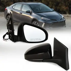 8791002 Lqito Right Passenger Side Mirror Fits 2014-2018 Toyota Corolla 3pins R