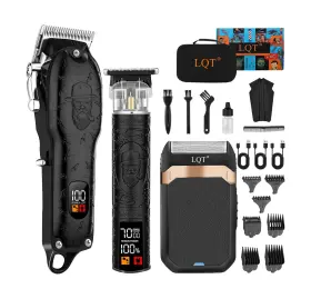 Lqt-300 Lqt 797999866969 Professional Hair Clipper Set For Men Electric Shaver Razor Cordles... Fast Ship