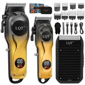 Lqt-588 Lqt 688 608 Hair Clipper Set Professional Trimmer Electric Foil Shaver Razor For Men