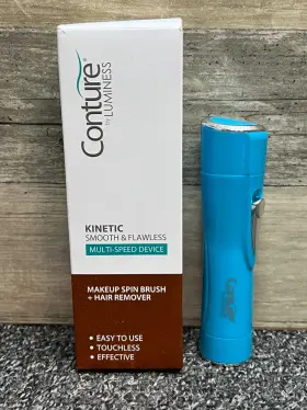 Luminess 841249118411 Conture By Multi-speed Device Makeup Spin Brush And Hair Remover Nib