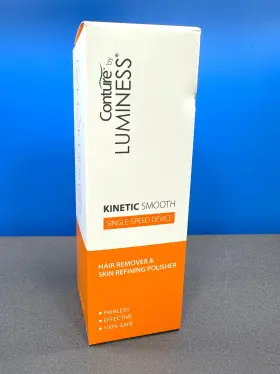 Luminess 841249124184 Conture Kinetic Smooth Hair Remover And Skin Refining Polisher Purple New