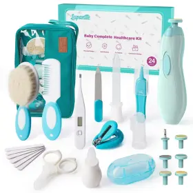 L20ssxj01-us Lupantte Baby Healthcare And Grooming Kit 24 In 1 Electric Nail Trimmer Set Lup