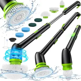 Ipx7 Lyrifine M708 Electric Spin Scrubber Upgraded Full-body Waterproof Bathroom