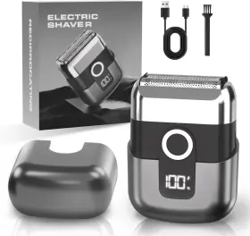 2308 Lyrslf Electric Foil Shavers For Men Mini Razor Shaver Grey