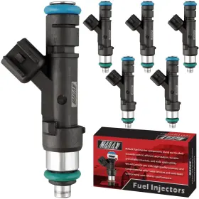 Mx-fj706-241212 Macax Set Of 6 Fuel Injectors Fj706 12576414 Replacement Compatible With Buick Lacr Mx-fj706-241212 Macax Set Of 6 Fuel Injectors Fj706 12576414 Replacement Compatible With Buick Lacr