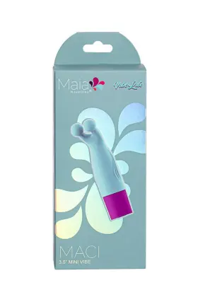 10-vibrating Maia Toys 060311474377 Maci 3.5 Inch Rechargeable Mini-vibe With Functions Silicone Coate