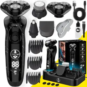 Manecode 744975013240 7-in-1 Electric Razor For Men With Usb Charging Station - Shaver Float Inch