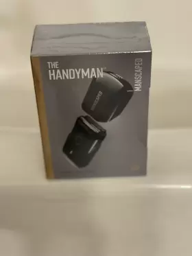 30-00150 Manscaped The Handyman Compact Face Shaver Portable Mens Travel Black Device 30-00150 Manscaped The Handyman Compact Face Shaver Portable Mens Travel Black Device