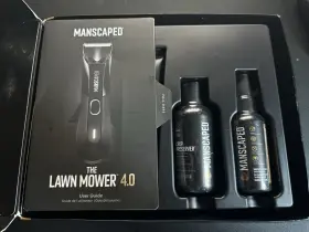 86166359 Manscaped The Refined Package 4.0 Shaving Set Sealed Cleanser Used Trimmer Clean #3