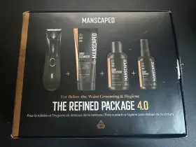 86166359 Manscaped The Refined Package 4.0 Shaving Set Sealed Cleanser Used Trimmer Clean