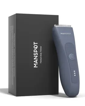 Manspot 794304504899 Electric Groin Hair Trimmer Mens Shaving And Grooming Sets Kit With 4 Guards A