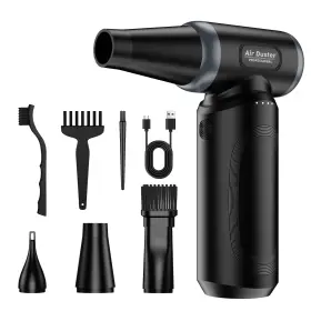 150000rpm Marvilos 768795436601 Abs Electric Compressed Air Duster Rechargeable Cordless Mini Blowe